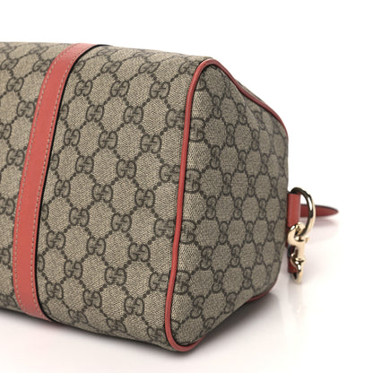 Gucci GG Supreme Monogram Small Joy Boston Pink 10 of 14