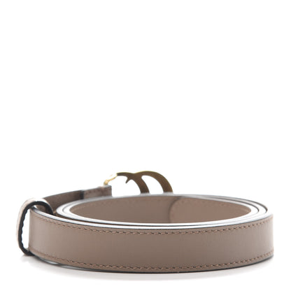 Gucci Calfskin Double G 20mm Belt 75 30 Porcelain Rose 2 of 6