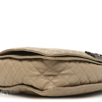 Chanel Calfskin Large Boy Reverso Flap  Beige 9 of 10