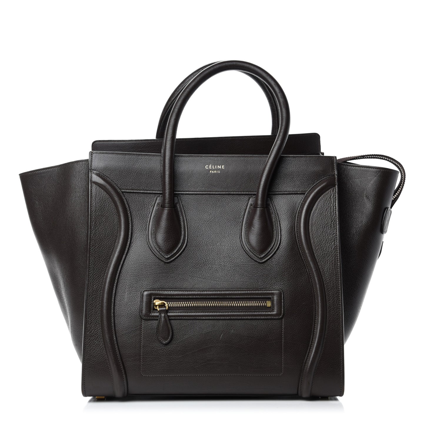 Soft Grained Calfskin Mini Luggage Brown
