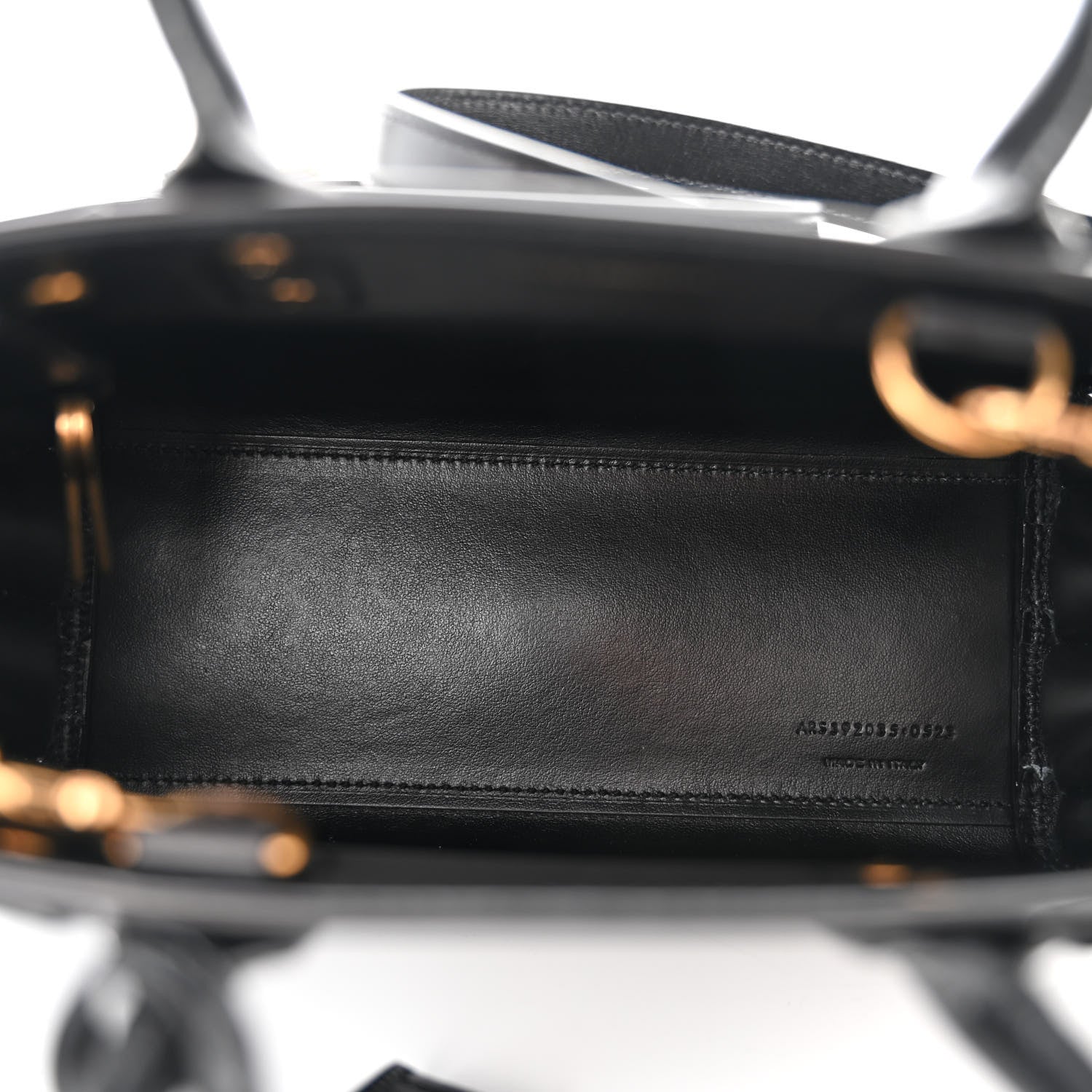 Saint Laurent SAINT LAURENT Calfskin Nano Sac De Jour Black 5 of 11
