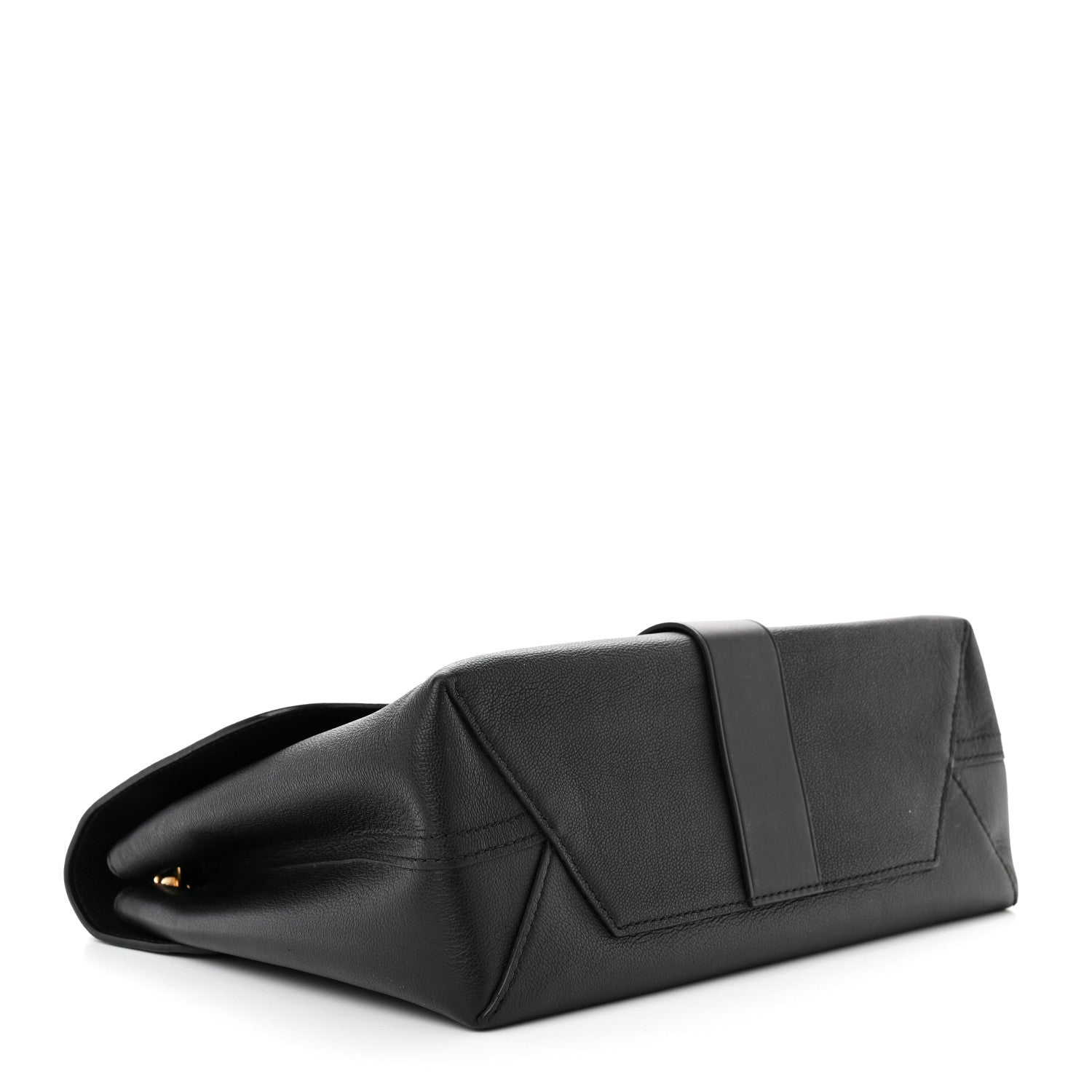 Louis Vuitton Calfskin Monogram Very One Handle Black 4 of 16