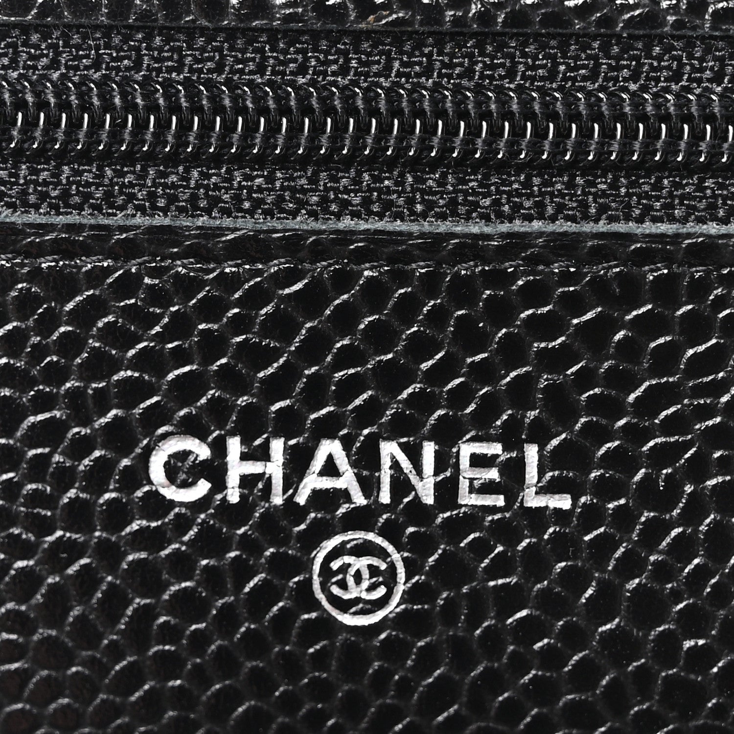 Chanel Caviar Quilted Wallet on Chain WOC Black 6 of 10