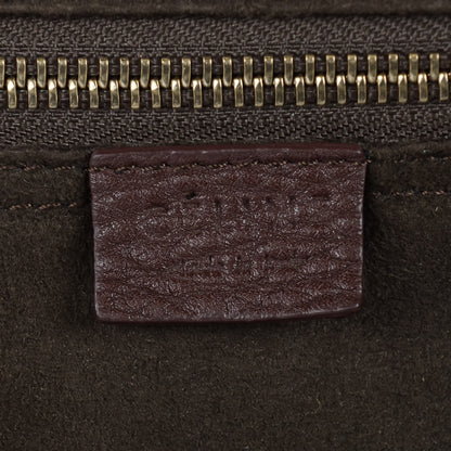 Celine Pebbled Calfskin Mini Luggage Chocolate 7 of 10