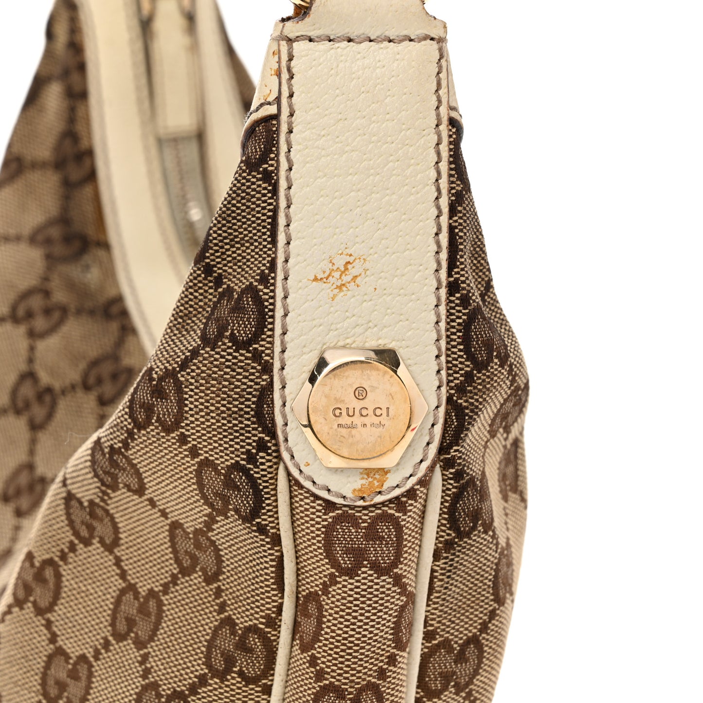 Monogram Charmy Hobo Ivory