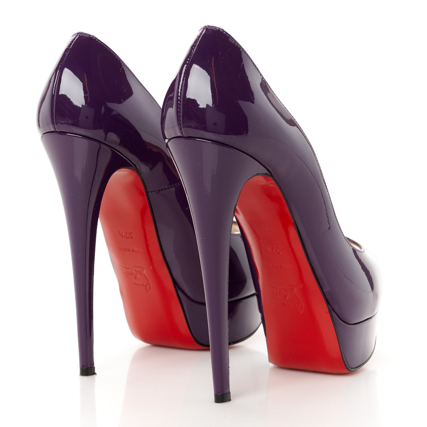 Patent Lady Peep 150 Pumps 37.5 Violet