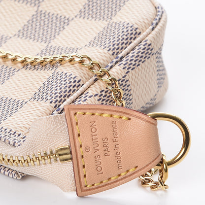 Louis Vuitton Damier Azur Mini Pochette Accessories 6 of 7