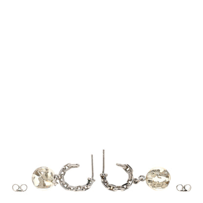 Louis Vuitton Resin Bubbles Inclusion Earrings Transparent 3 of 3