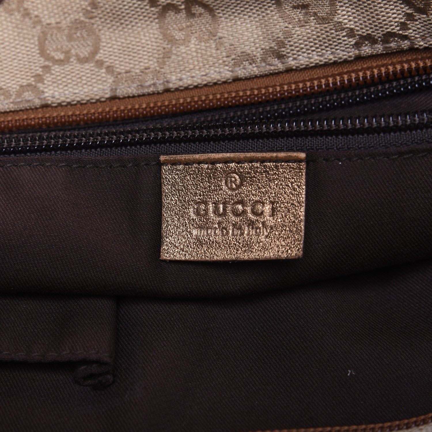 Gucci Monogram Web Small Flat Messenger Crossbody Pink Gold 8 of 11