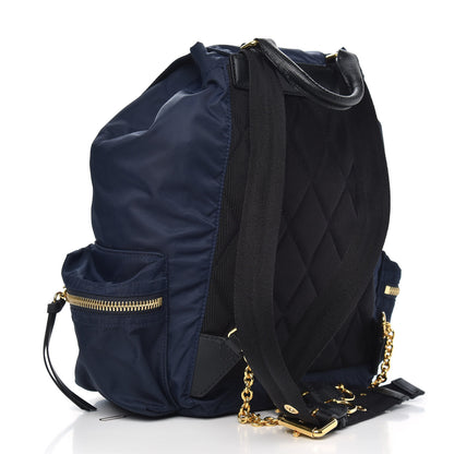 Burberry Nylon Medium Rucksack Backpack Ink Blue 3 of 8
