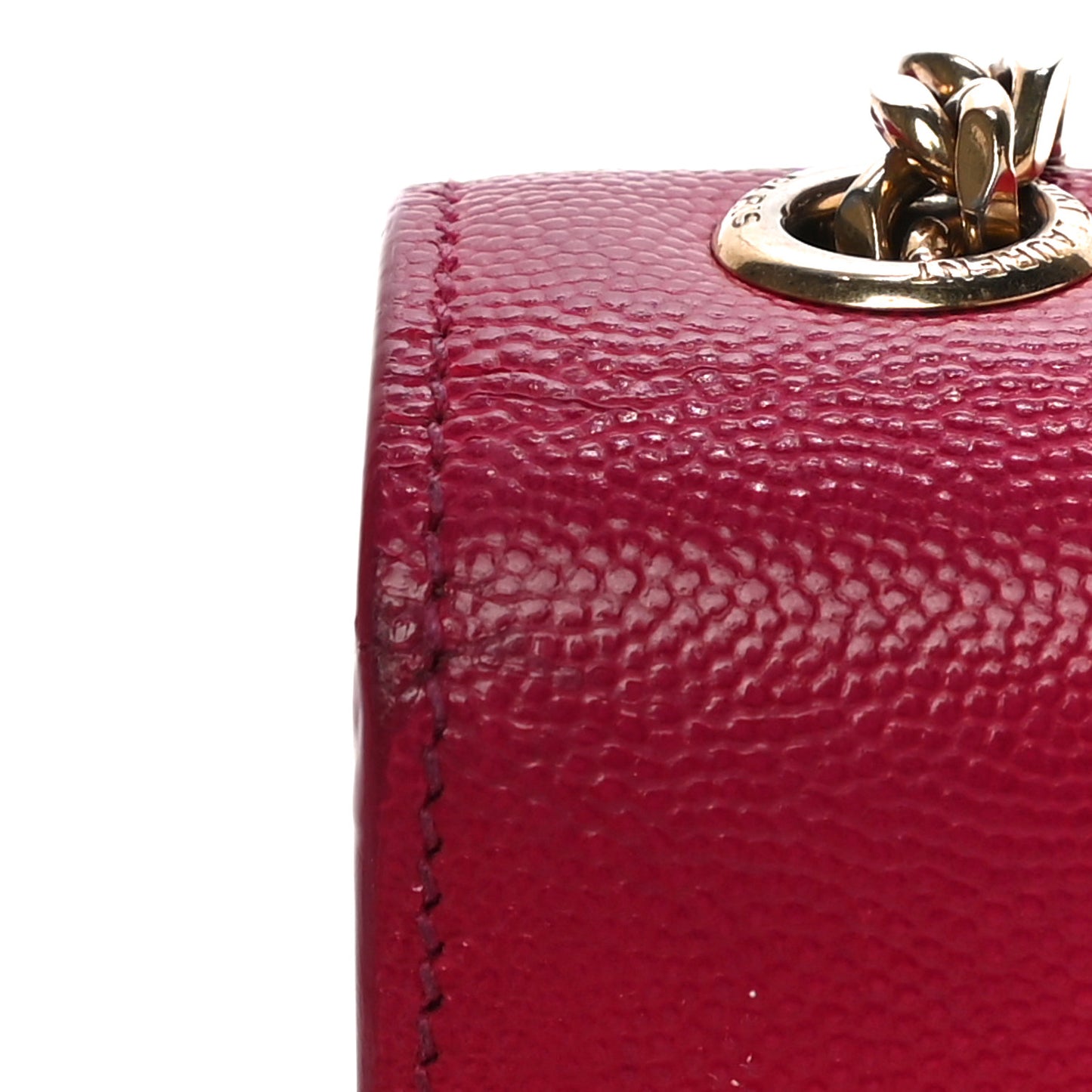 Grain De Poudre Small Monogram Kate Satchel Bubblegum