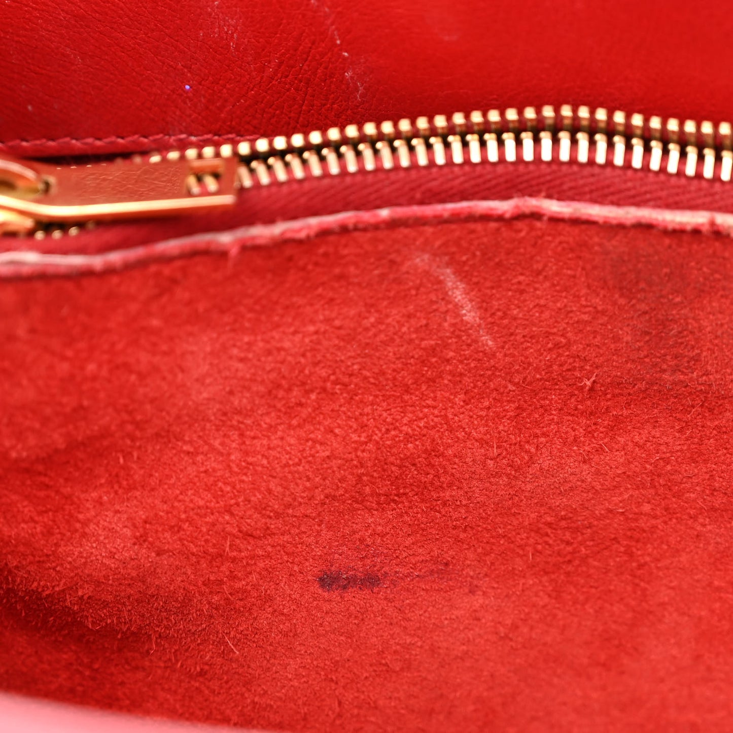 Calfskin Small Sac De Jour Lipstick Red