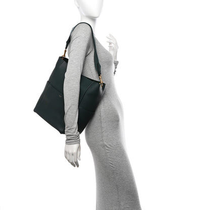 Celine Soft Grained Calfskin Sangle Bucket Bag Amazone 2 of 9