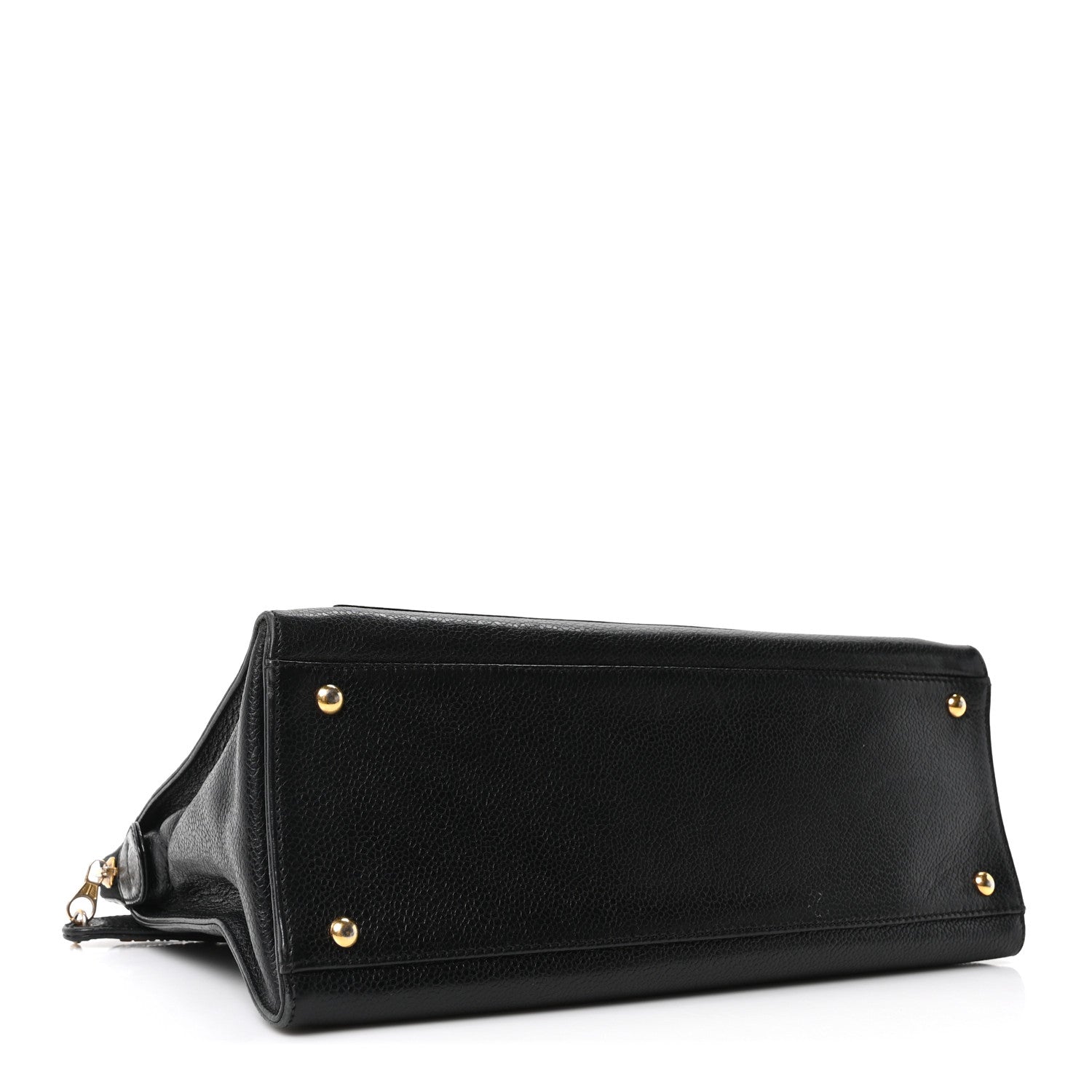Chanel Caviar Flap Shoulder Bag Black 4 of 10