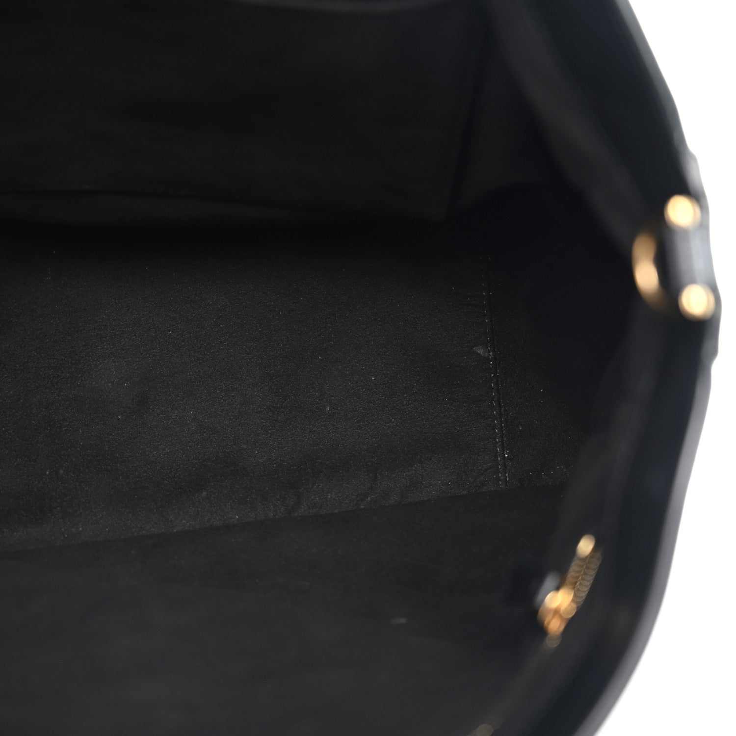 Fendi Vitello Glacier Medium FF Tote Black 10 of 10