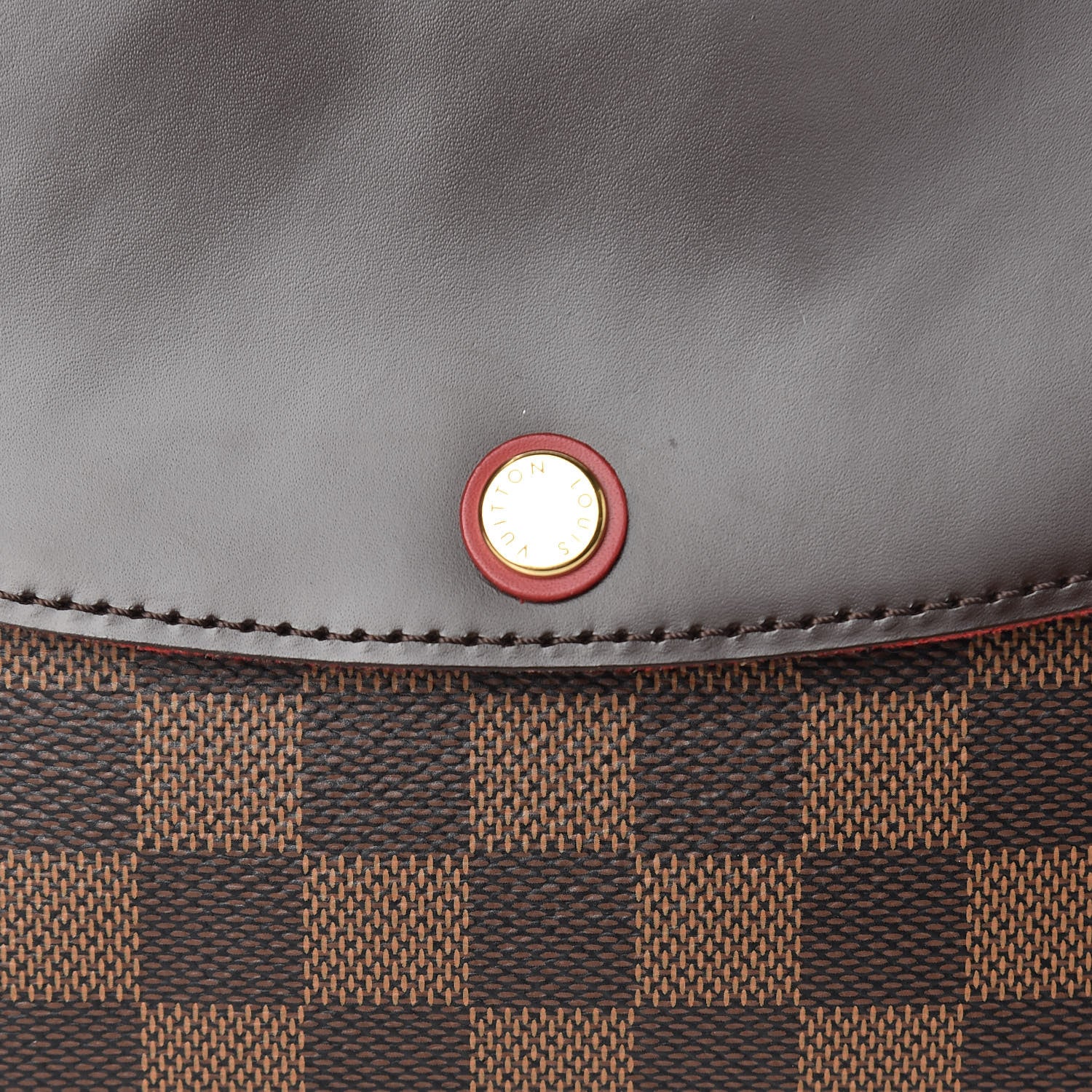 Louis Vuitton Damier Ebene Twice Cherry 10 of 13