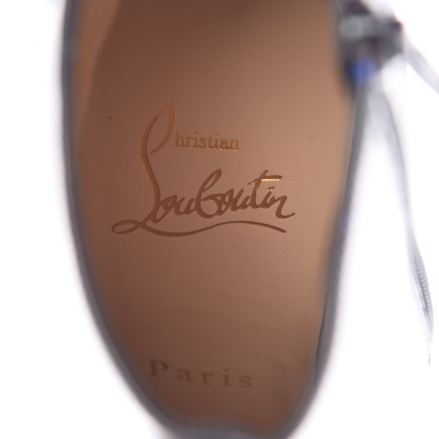 Christian Louboutin Calfskin Patent Love Is A Boot 100 Booties 36 Black 7 of 7