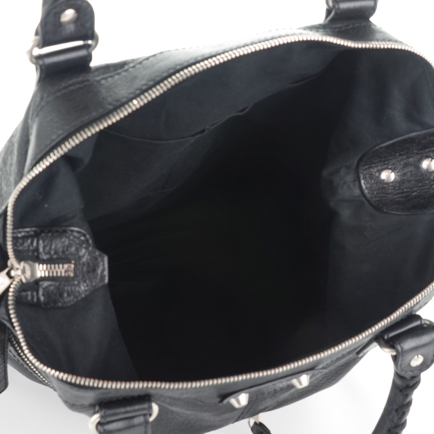 Balenciaga Agneau Classic Hardware Square Tote Black 5 of 7