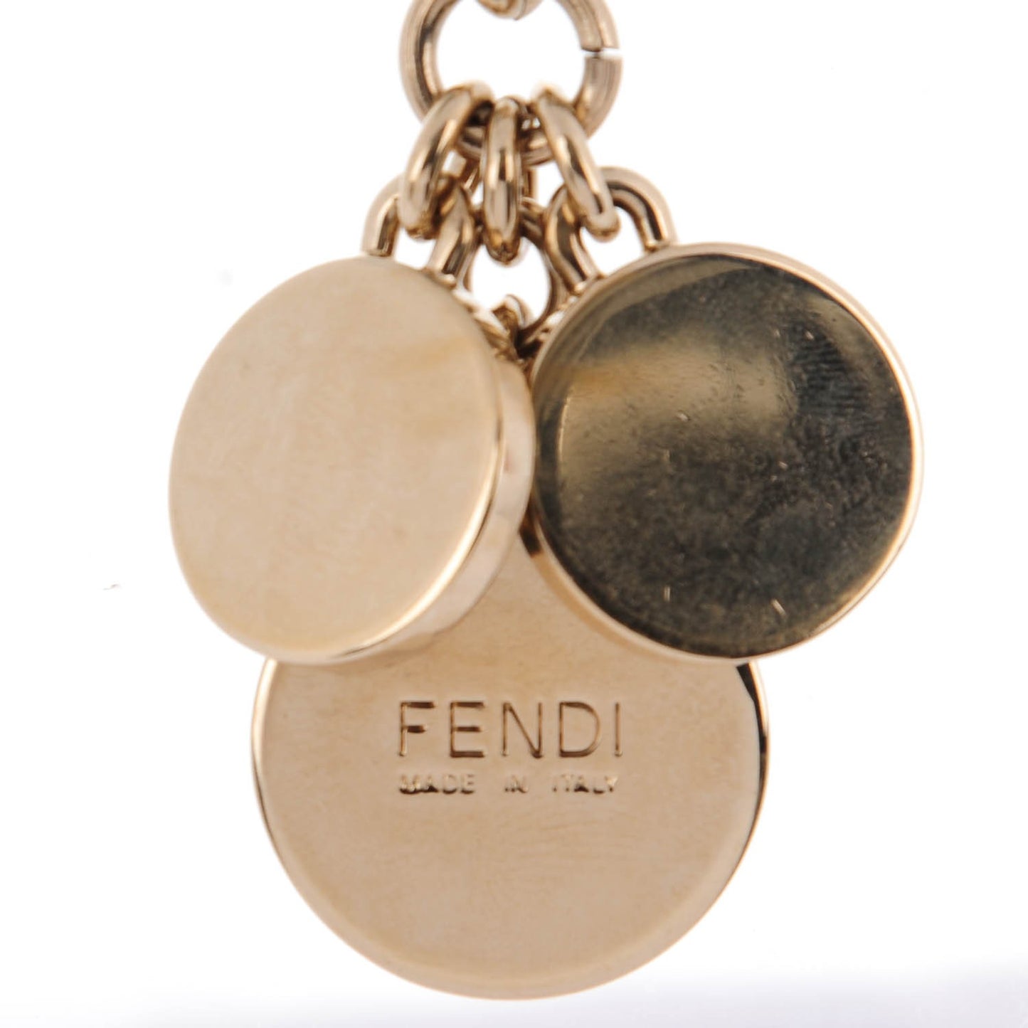 Enamel Star Heart Bag Charm Camel Black