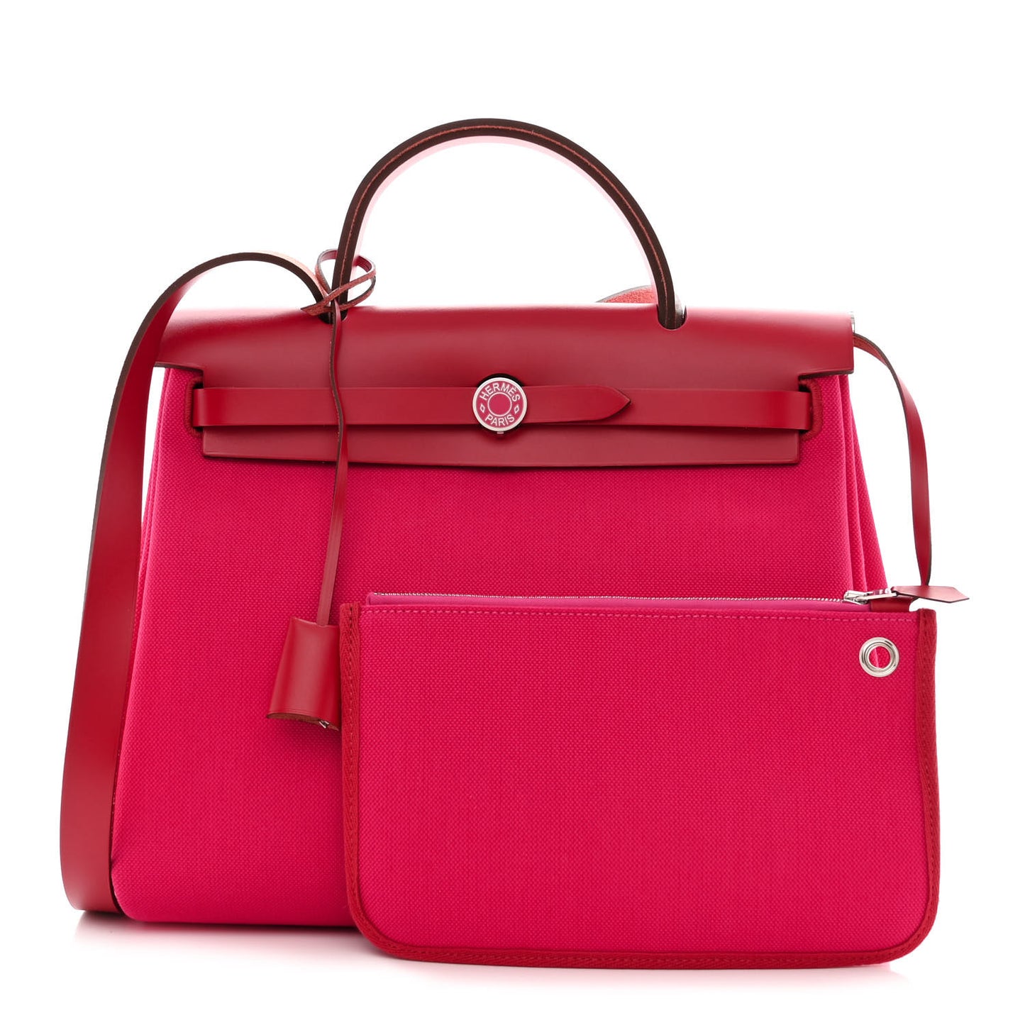 Toile Militaire Vache Hunter Laque Herbag Zip Retourne 31 PM Rose Mexico Rouge Piment