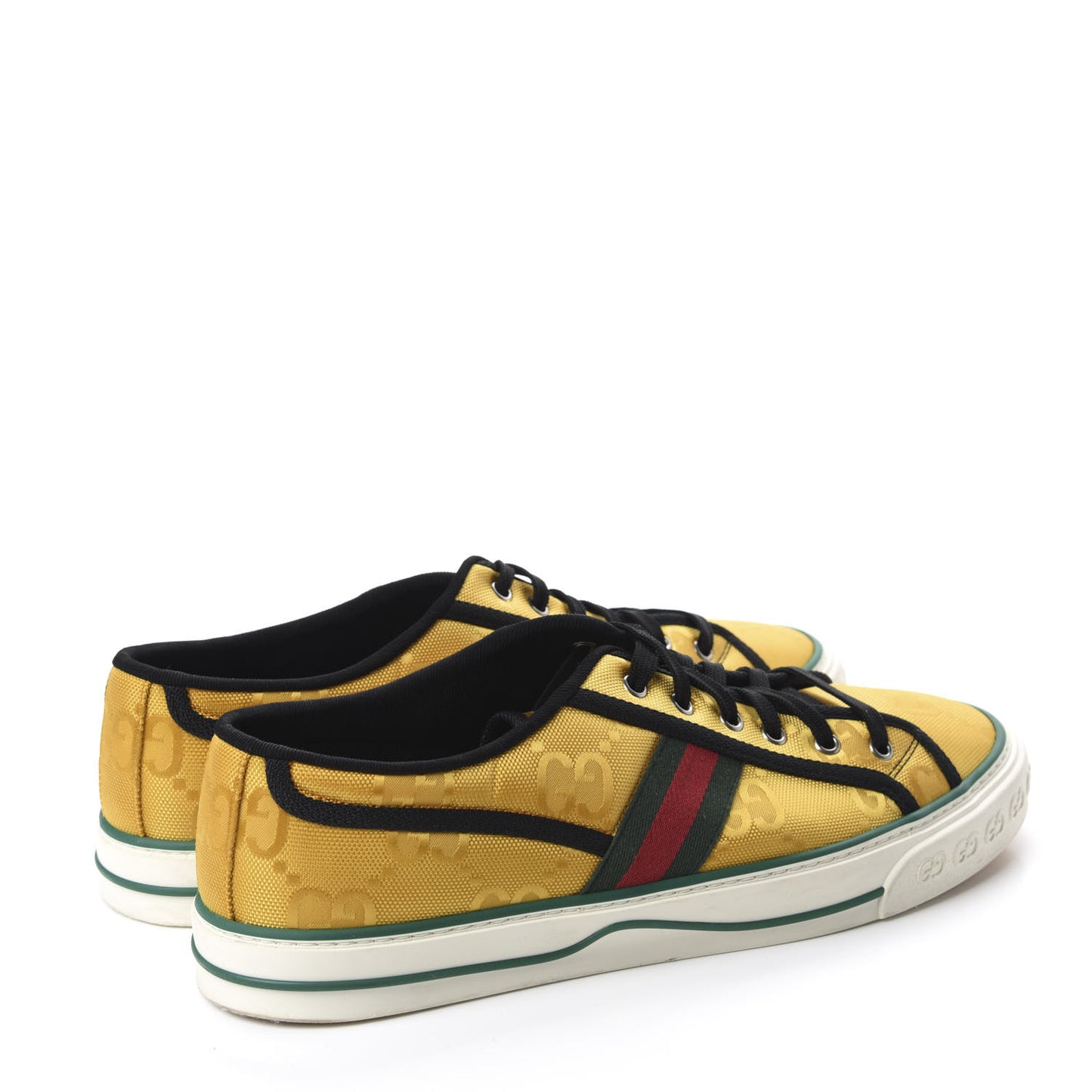 Econyl Nylon Web Monogram Off The Grid Mens 1977 Tennis Sneakers 11 Crop Black