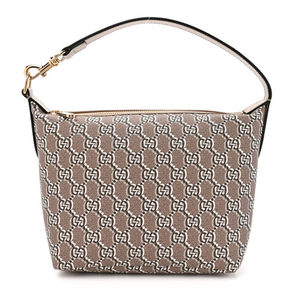 Gucci GG Shadow Monogram Super Mini Ophidia Shoulder Bag Taupe 1 of 10