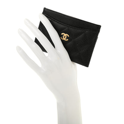 Chanel Caviar Quilted Card Holder Black 2 of 8