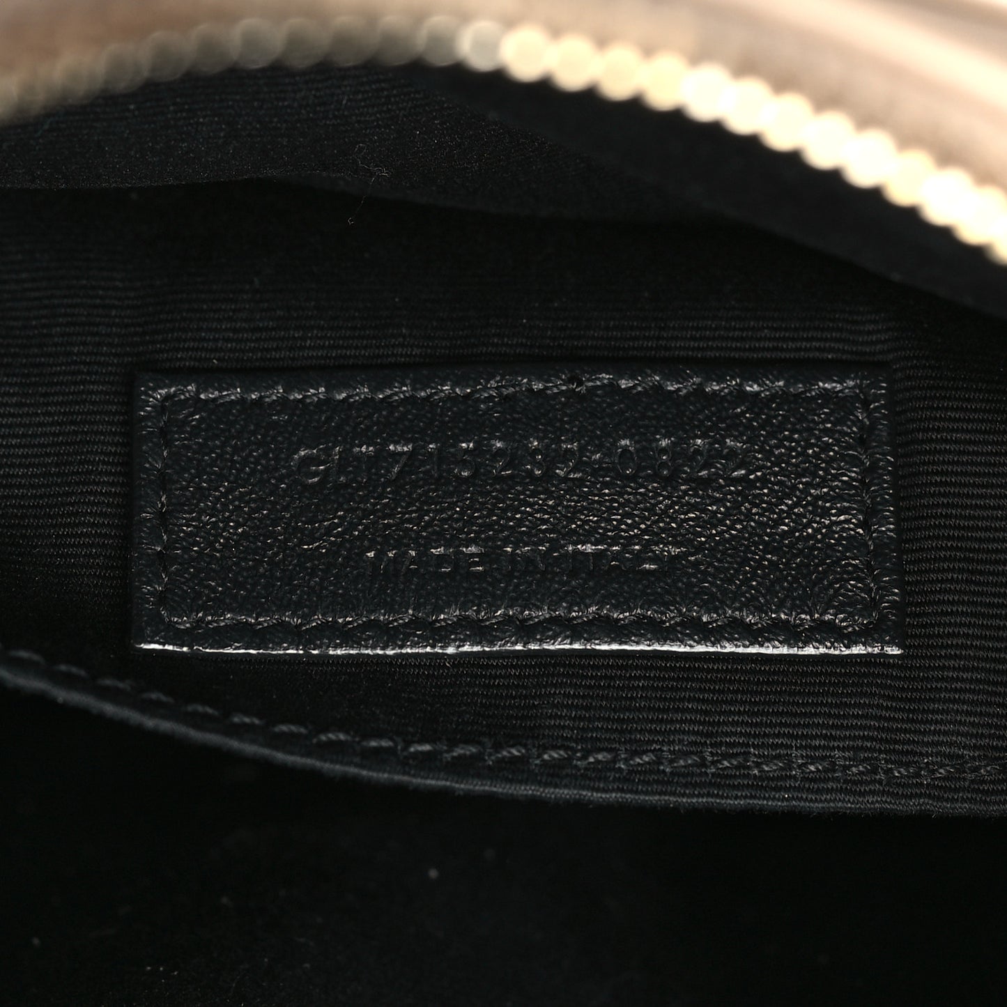 Calfskin Matelasse Monogram Lou Camera Bag Dark Latte