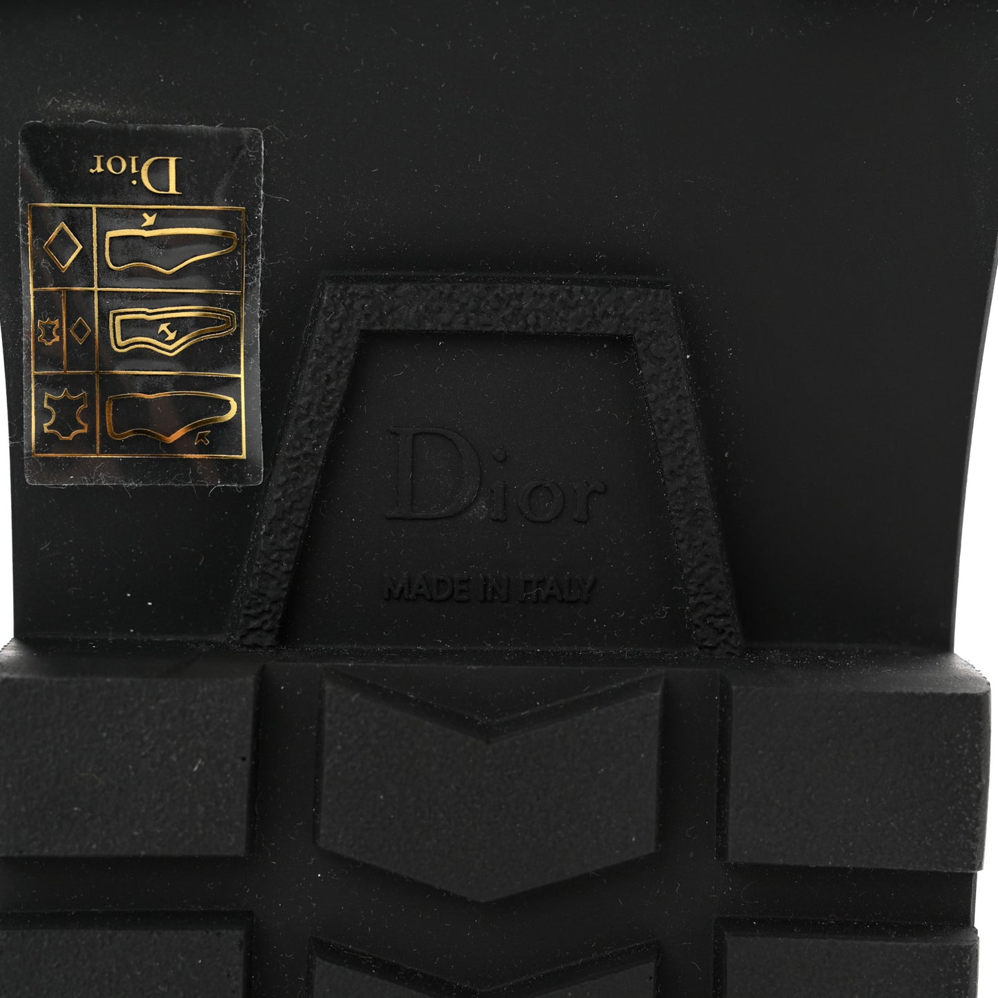 Calfskin Diorquake Buckled Lug Sole 15mm Clogs 40 Black
