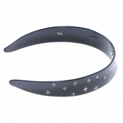 Chanel Plastic Crystal CC Headband 4 of 6