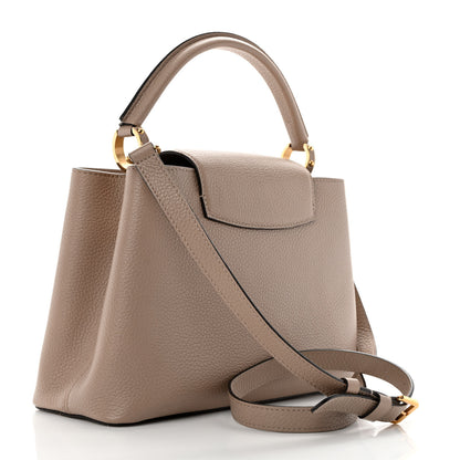 Louis Vuitton Taurillon Capucines MM Galet 3 of 9