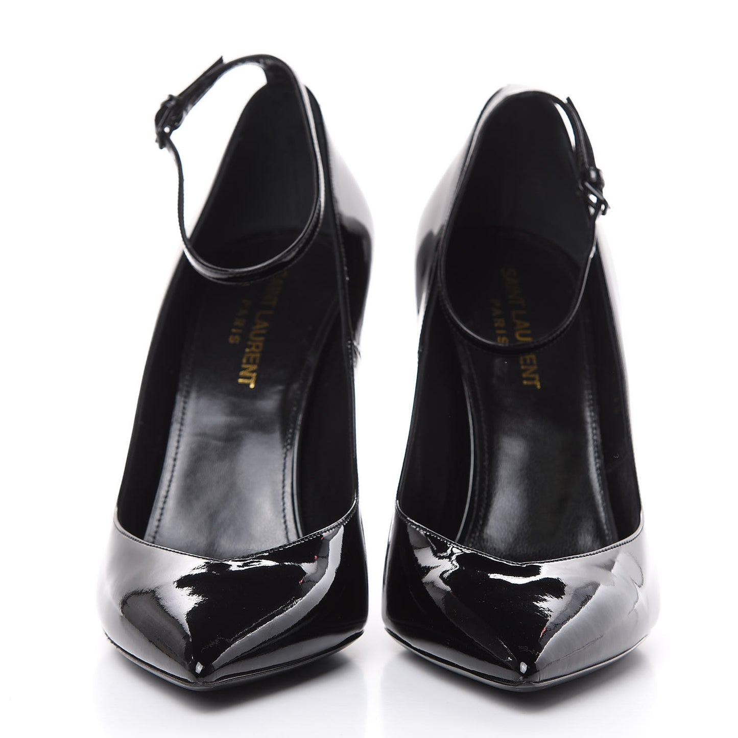 Patent Opyum Appelle Moi Ankle Strap Pump 39 Black