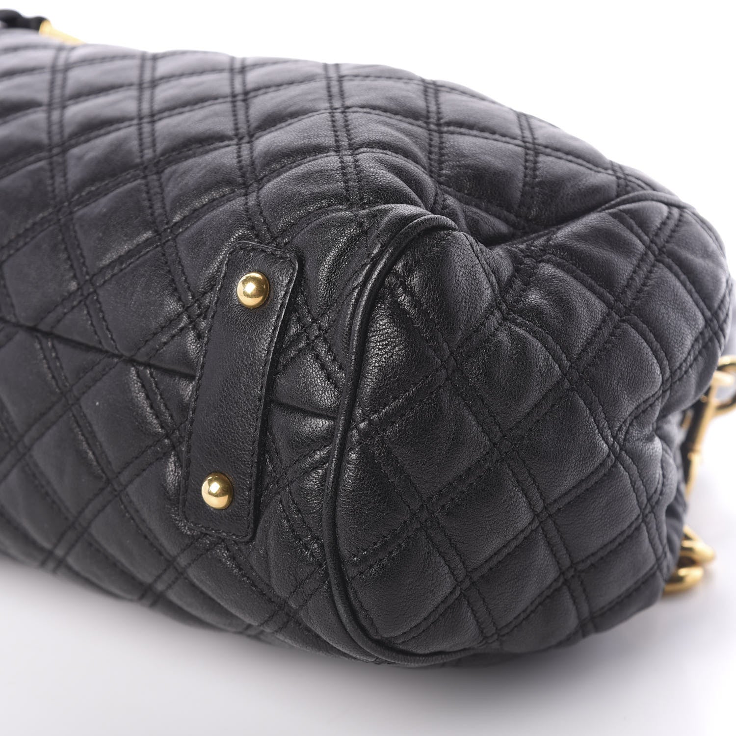 Marc Jacobs Calfskin Quilted Stam Black 10 of 10