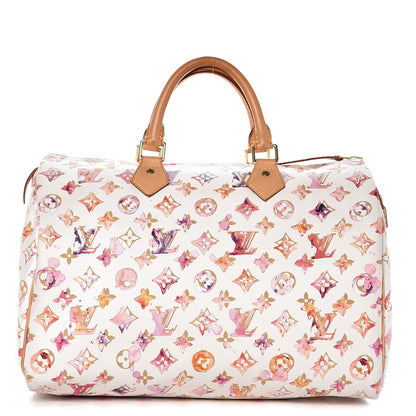Louis Vuitton Watercolor Aquarelle Speedy 35 White 1 of 17