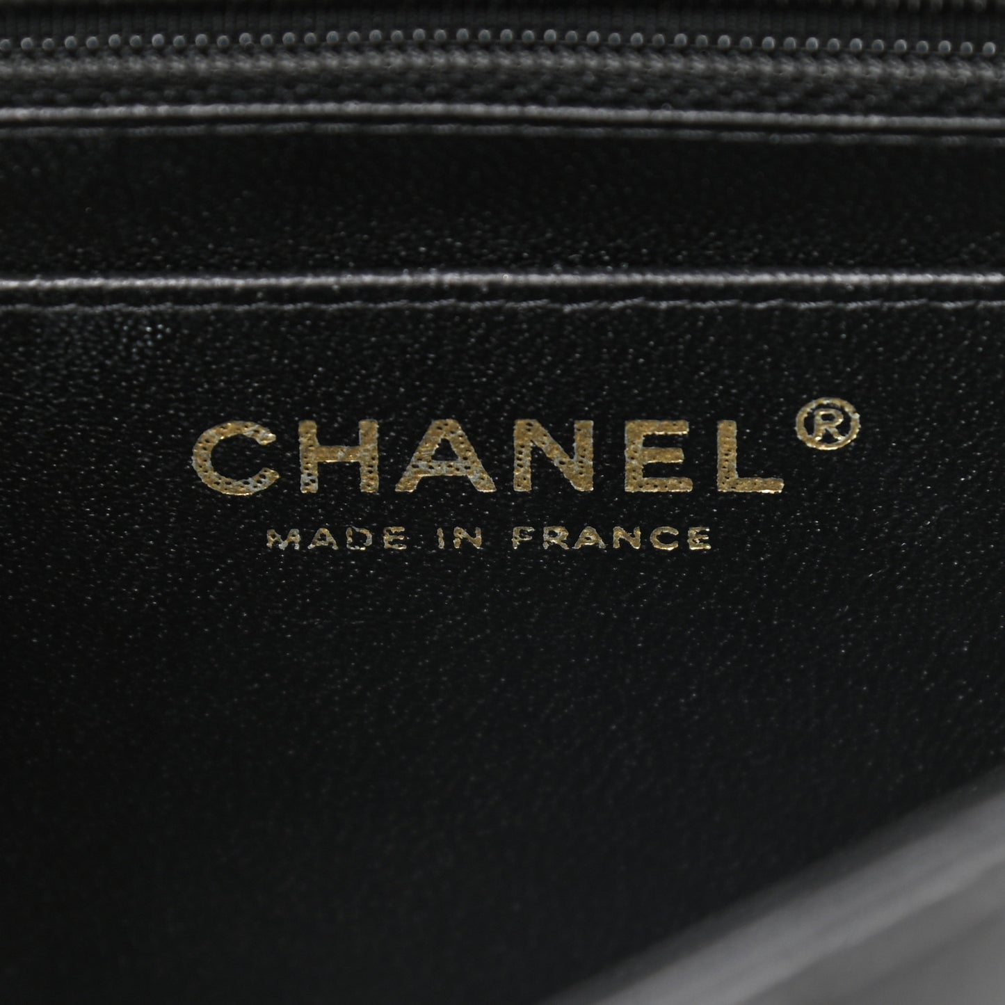 Lambskin Quilted Mini Square Flap Black