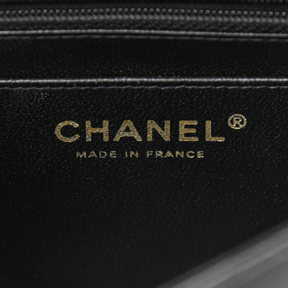 Chanel Lambskin Quilted Mini Square Flap Black 6 of 10
