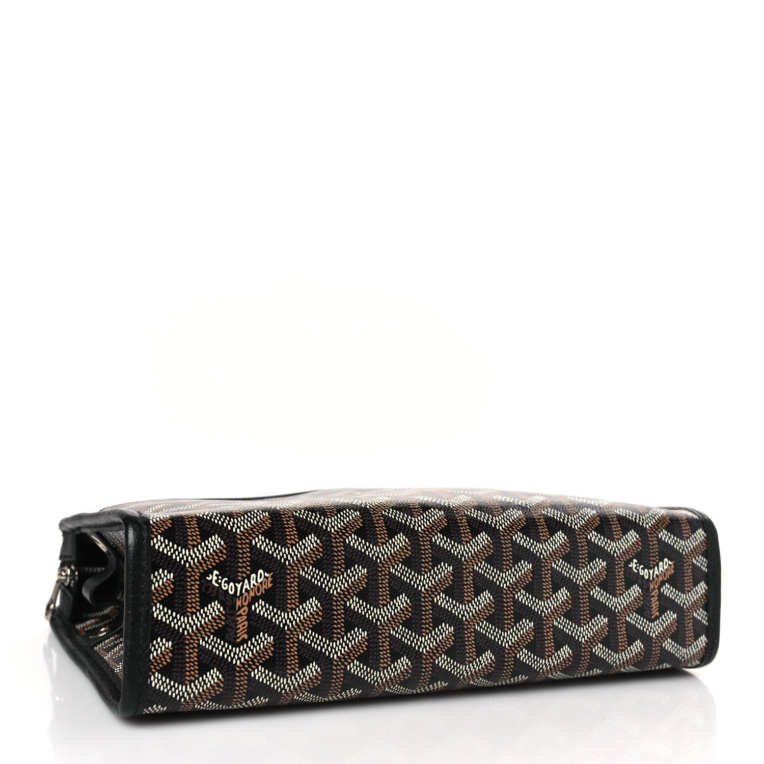 Goyard Goyardine Jouvence MM Toiletry Pouch Black 4 of 7