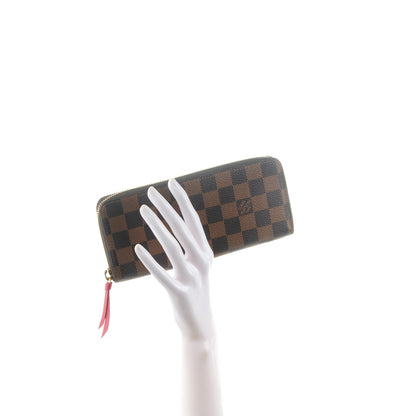 Louis Vuitton Damier Ebene Clemence Wallet 2 of 7