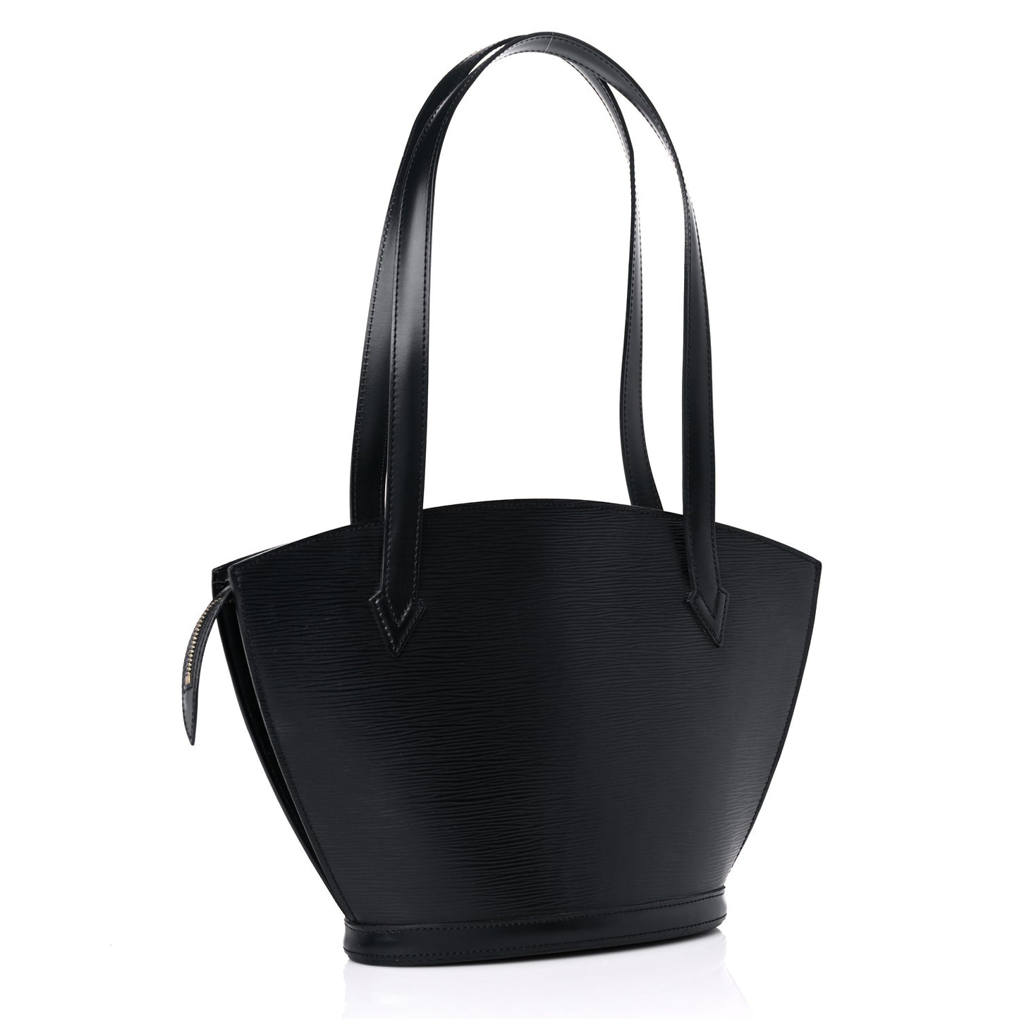 Epi Saint Jacques PM Long Straps Black