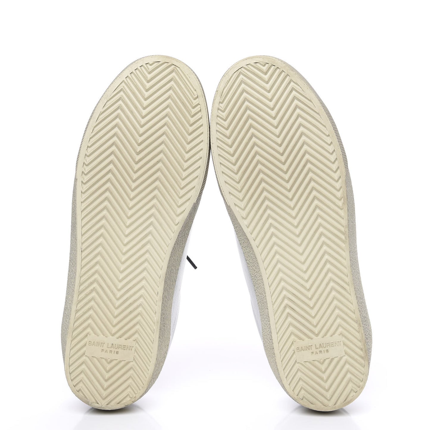 Calfskin Court Classic Sneakers 38.5 Silver