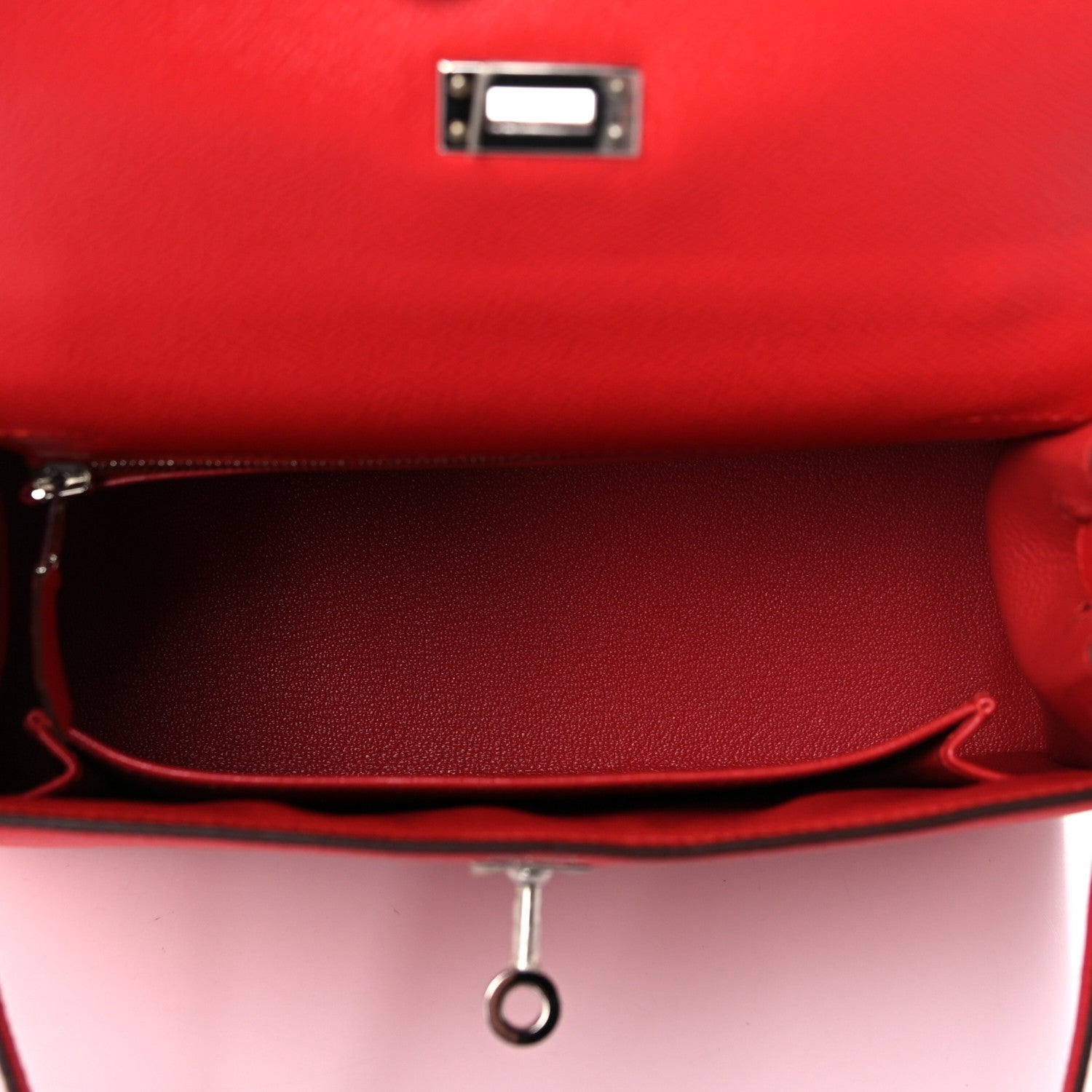 Hermes Epsom Kelly Sellier 25 Rouge Tomate 5 of 14