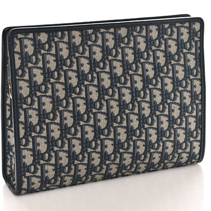 Christian Dior Oblique 30 Montaigne Pouch Blue 3 of 9