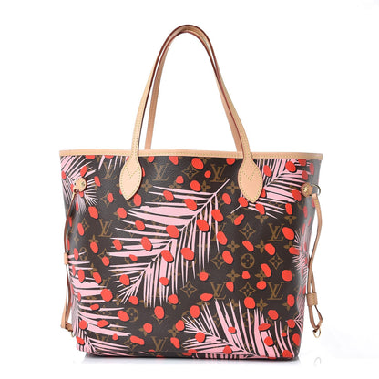 Louis Vuitton Monogram Jungle Dots Neo Neverfull MM Sugar Pink Poppy 3 of 9