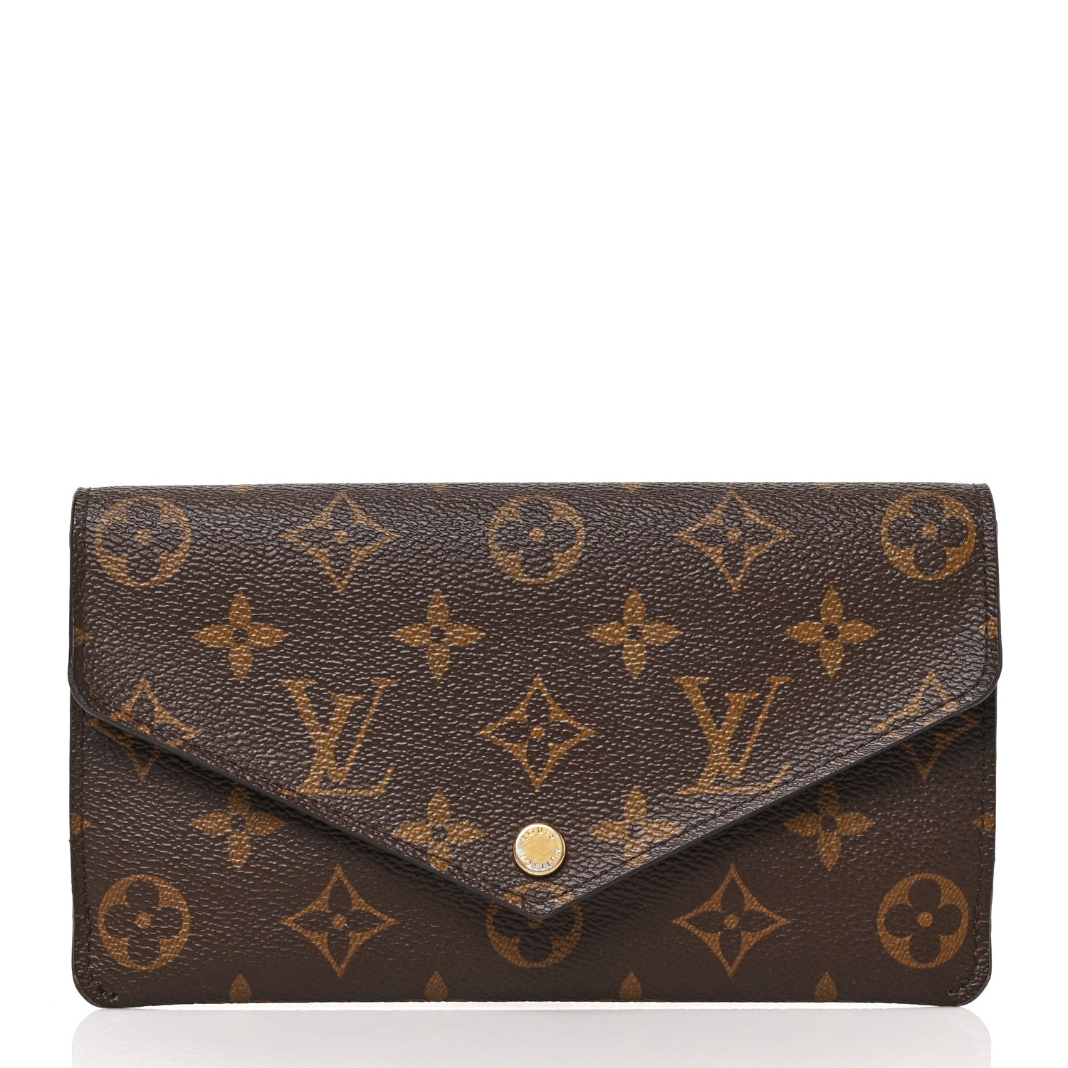 Louis Vuitton Monogram Jeanne Wallet Fuchsia 3 of 7