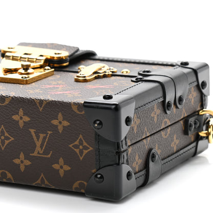 Louis Vuitton Monogram Petite Malle Black 9 of 9