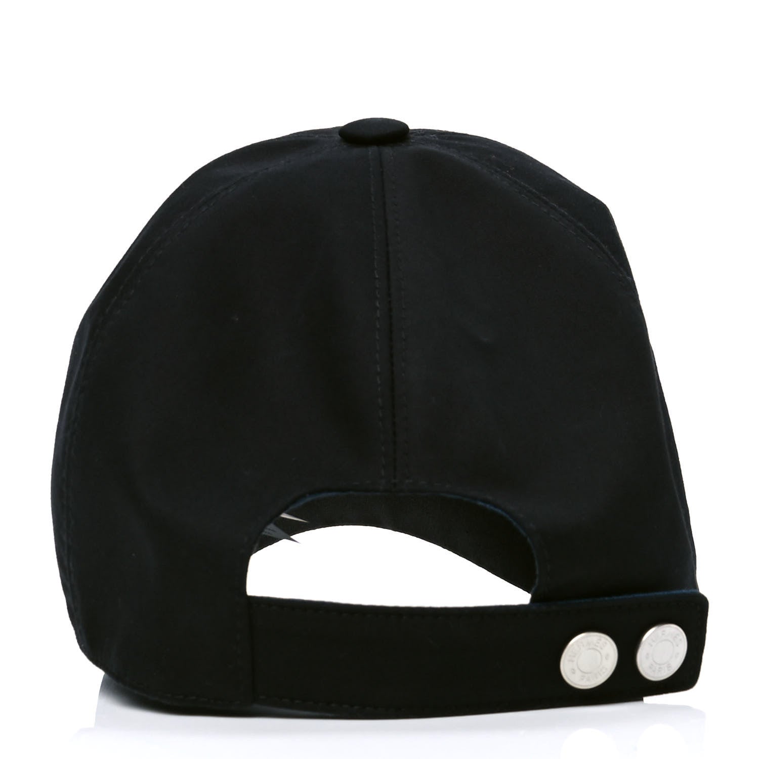Hermes Cotton Viscose Hat 58 Black 3 of 4