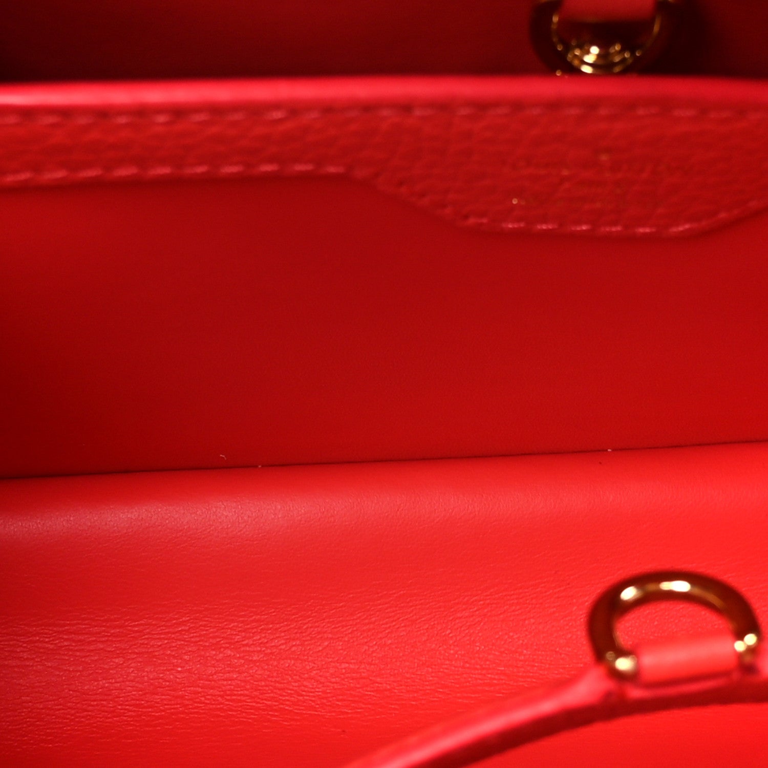Louis Vuitton Taurillon Capucines BB Hibiscus Flamingo 1835743
