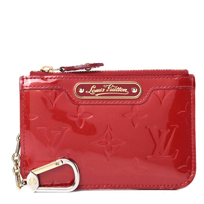 Louis Vuitton Vernis Key Pouch Pomme D'Amour 1 of 13