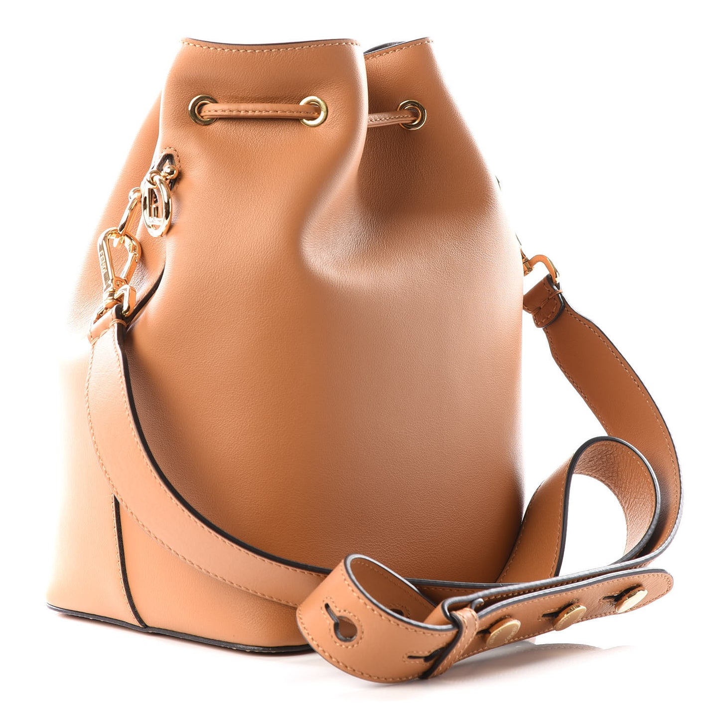 Vitello Grace Matte F is Fendi Grande Mon Tresor Bucket Bag Nocciola