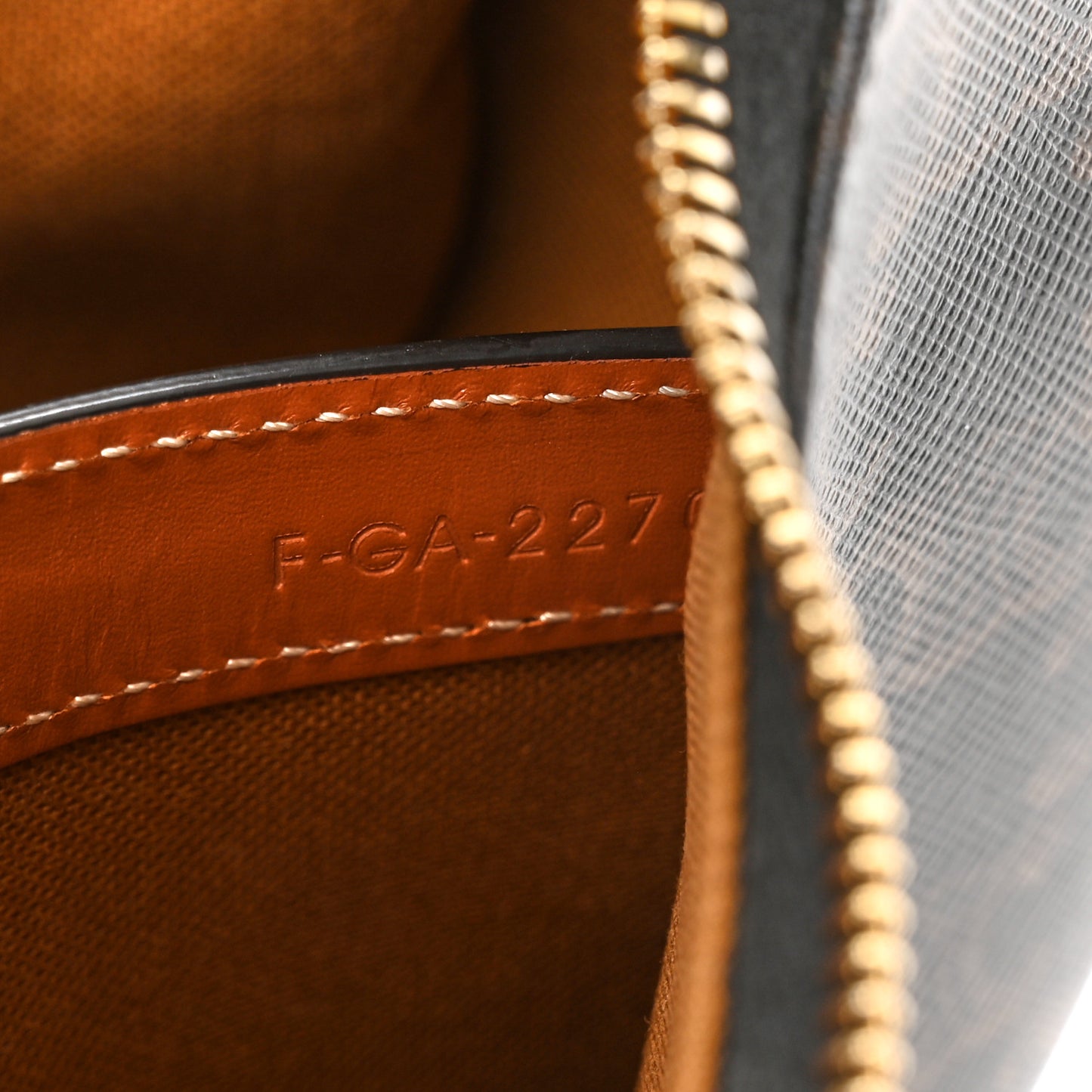 Triomphe Canvas Calfskin Ava Shoulder Bag Tan